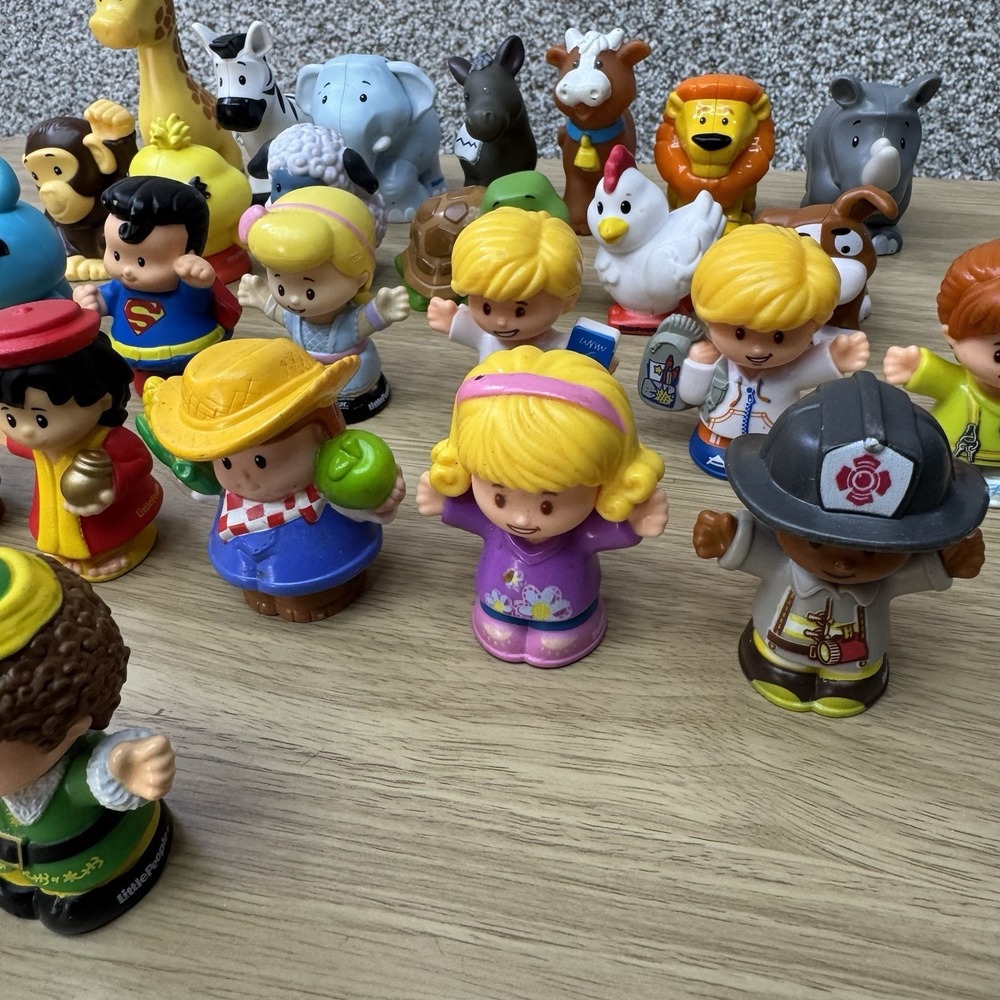 Lot of 28 Fisher-Price Little People Figures Animals Disney Princess Toy Story - Picture 5 of 12